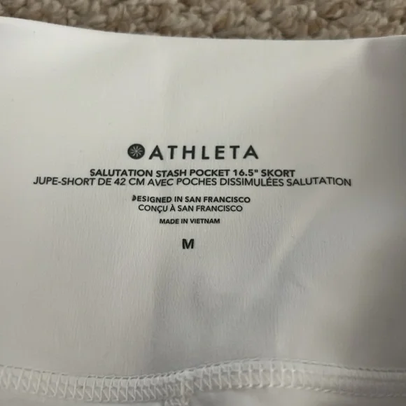 White Athleta skort - Picture 2 of 3